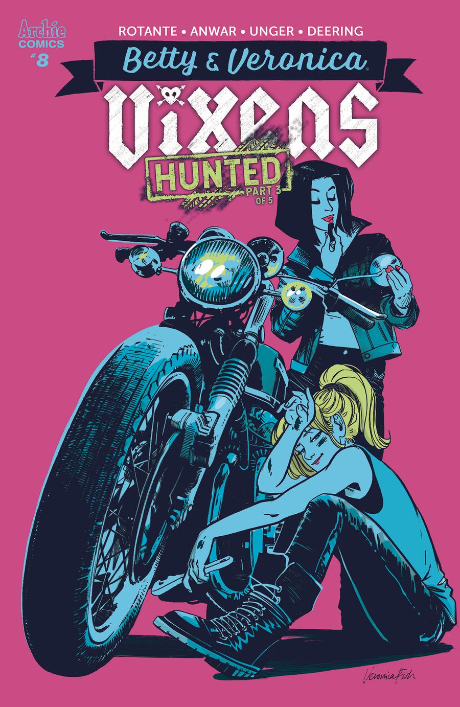 Betty & Veronica Vixens #8 Cover B Variant Veronica Fish Cover