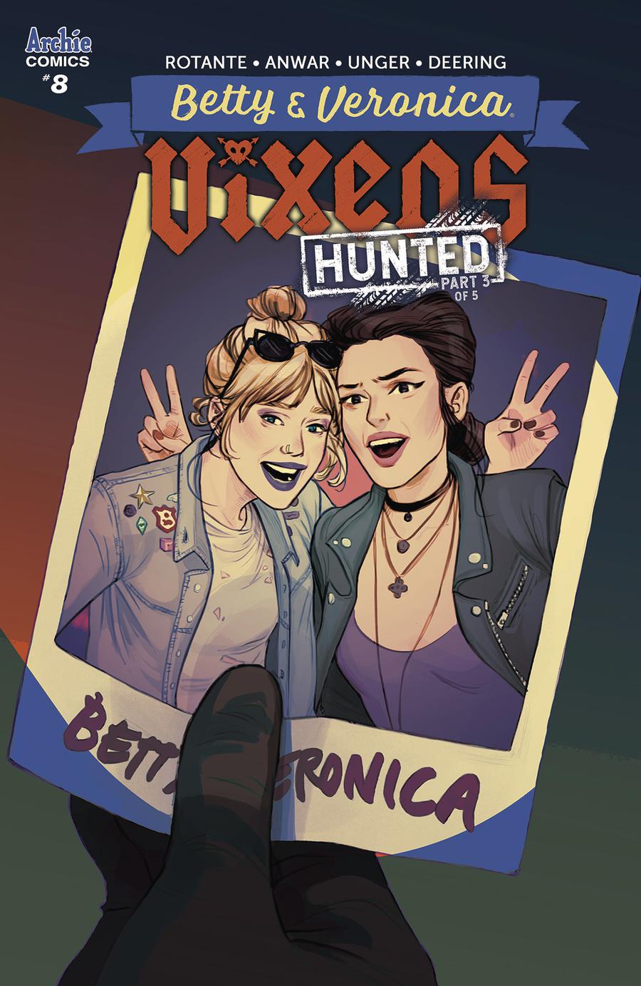 Betty & Veronica Vixens #8 Cover C Variant Sandra Lanz Cover