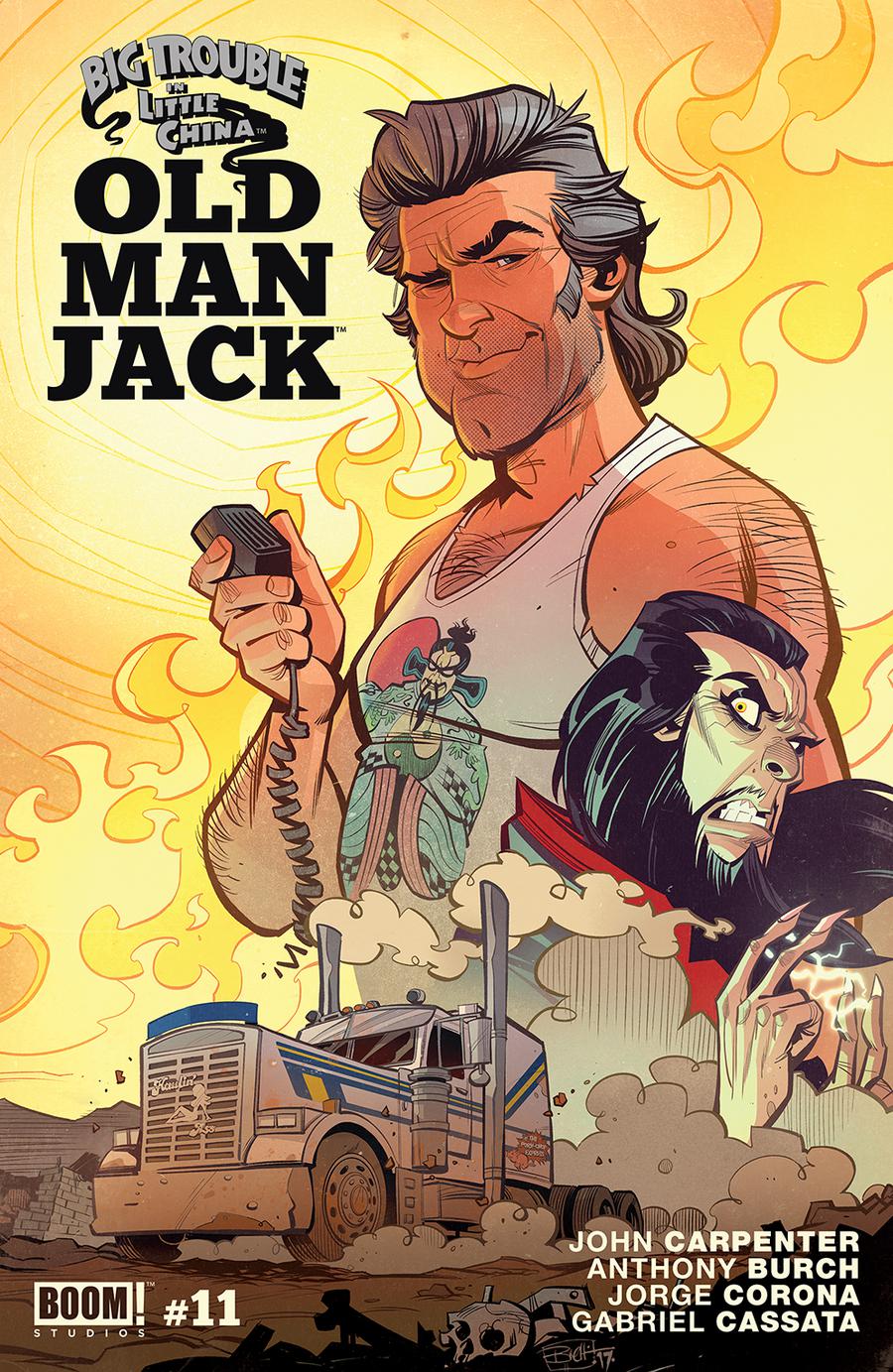 Big Trouble In Little China Old Man Jack #11 Cover A Regular Brett Parson Cover