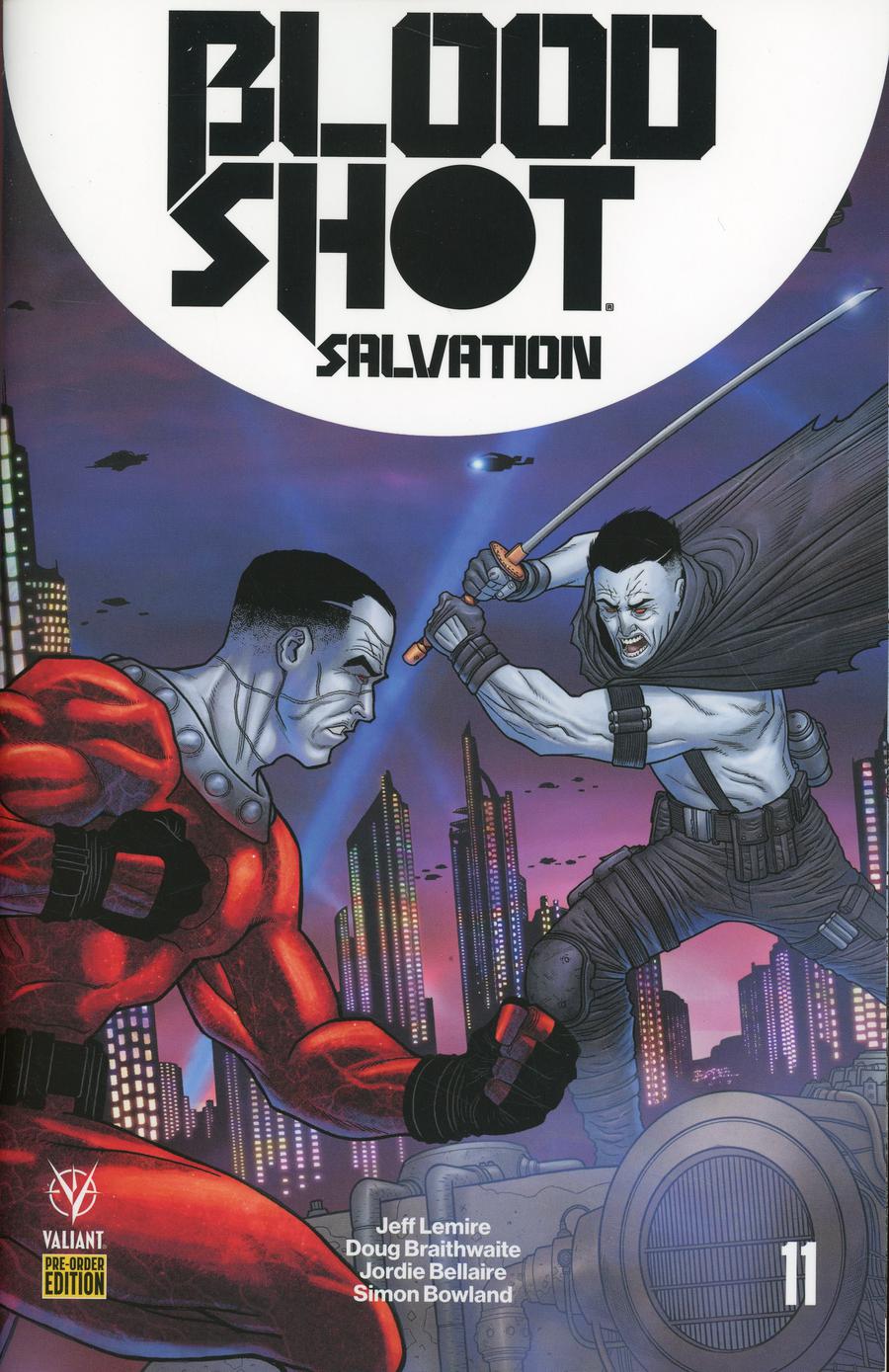 Bloodshot Salvation #11 Cover C Variant Ryan Bodenheim Cover