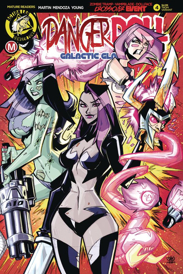 Danger Doll Squad Galactic Gladiators #4 Cover C Variant Marcelo Trom Cover