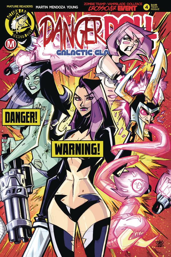 Danger Doll Squad Galactic Gladiators #4 Cover D Variant Marcelo Trom Risque Cover