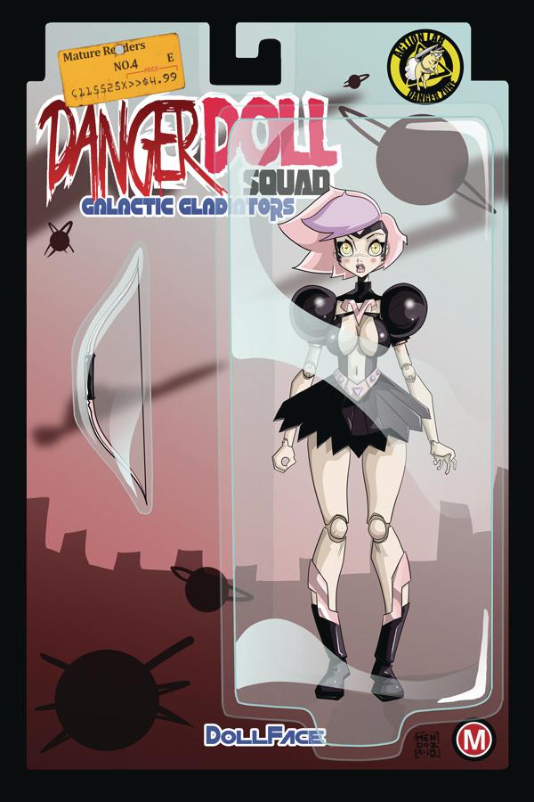 Danger Doll Squad Galactic Gladiators #4 Cover E Variant Dan Mendoza Cover