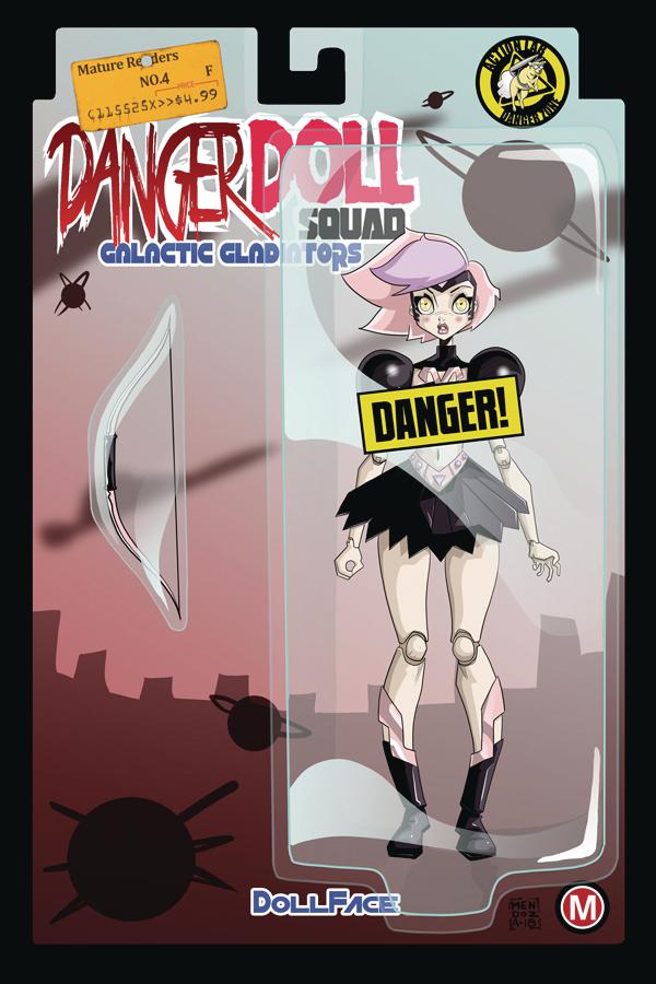 Danger Doll Squad Galactic Gladiators #4 Cover F Variant Dan Mendoza Risque Cover