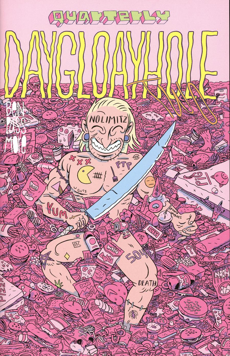 Daygloayhole Quarterly #2 Cover B Variant Ben Passmore No Limitz Cover