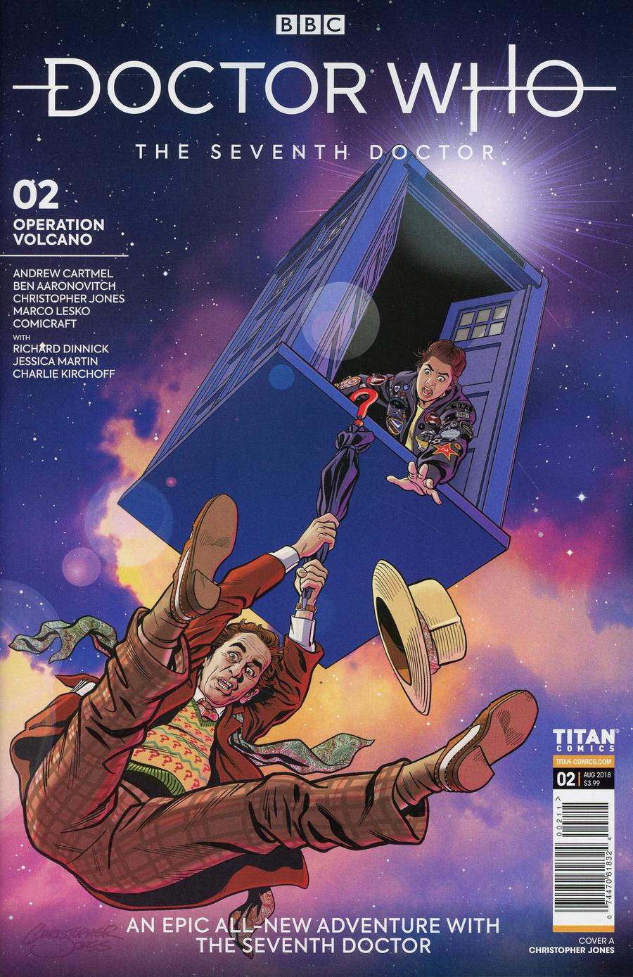 Doctor Who 7th Doctor #2 Cover A Regular Christopher Jones Cover