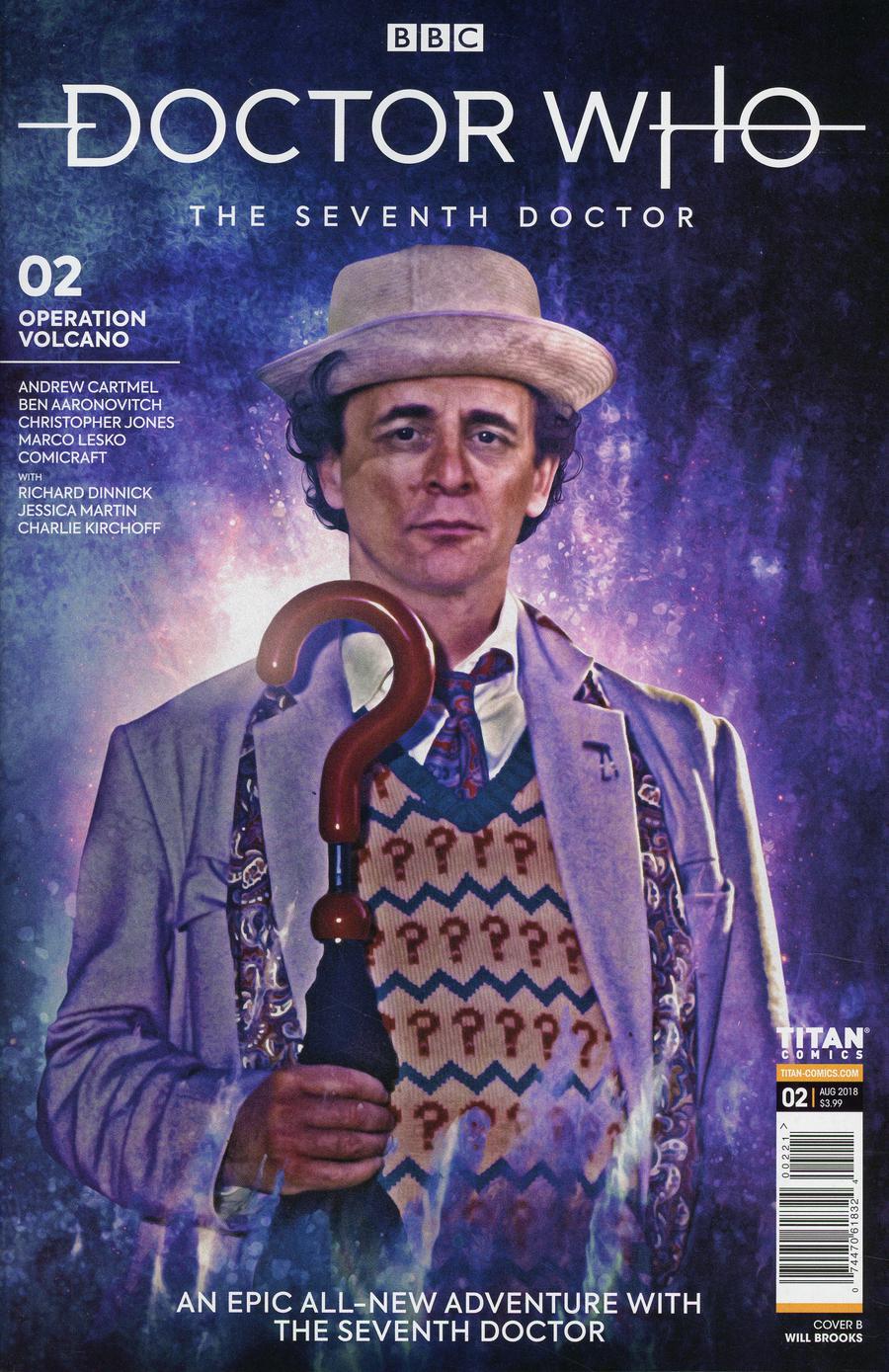 Doctor Who 7th Doctor #2 Cover B Variant Photo Cover