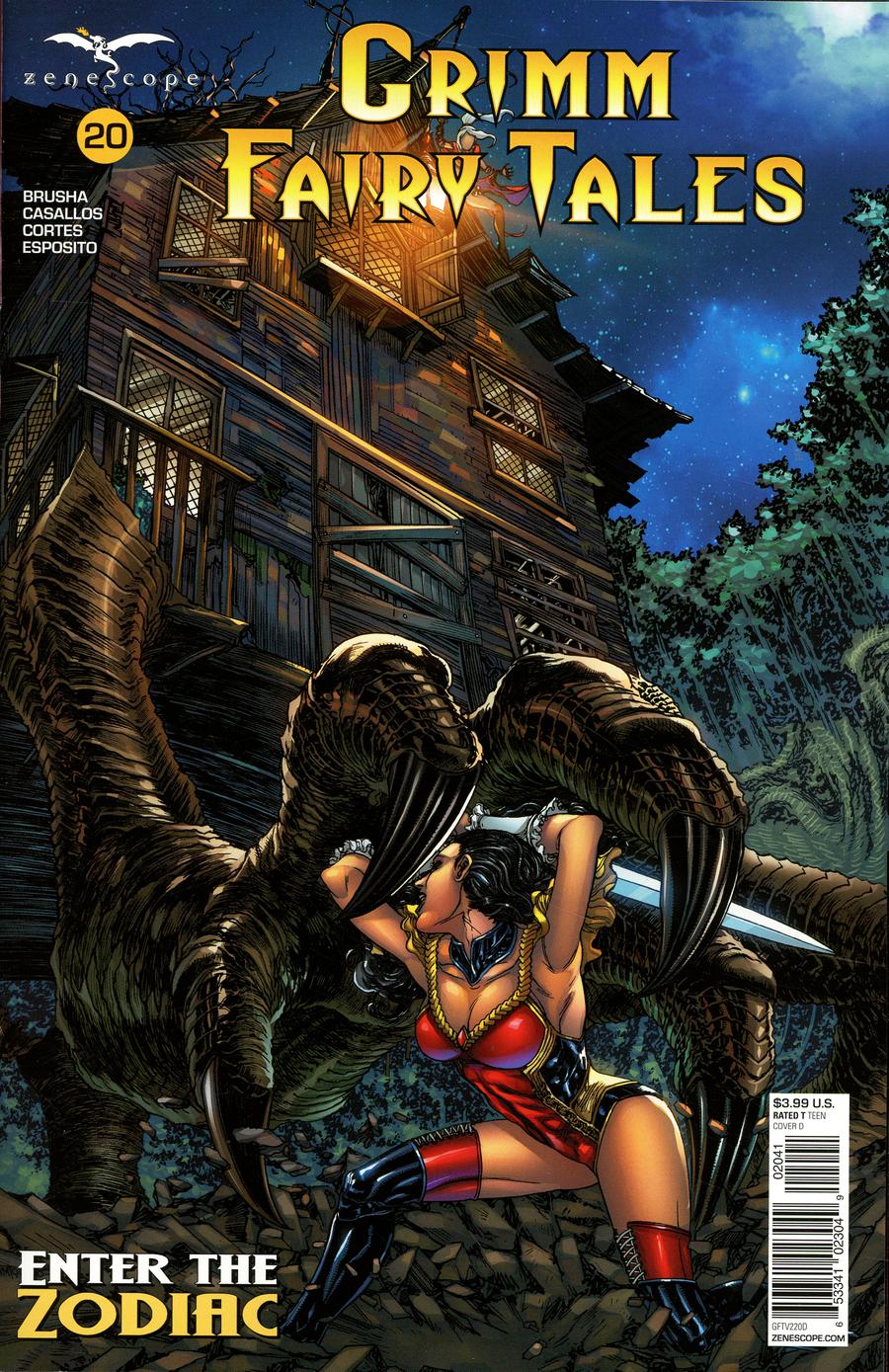Grimm Fairy Tales Vol 2 #20 Cover D Harvey Tolibao
