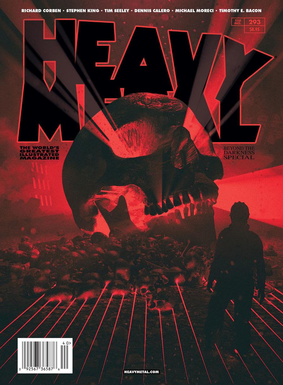 Heavy Metal #293 Cover B Variant Beeple Supergone Cover