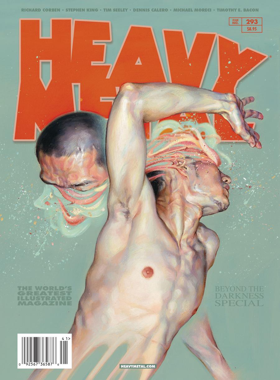 Heavy Metal #293 Cover C Variant Wanjin Gim Remanent Head 2 Cover