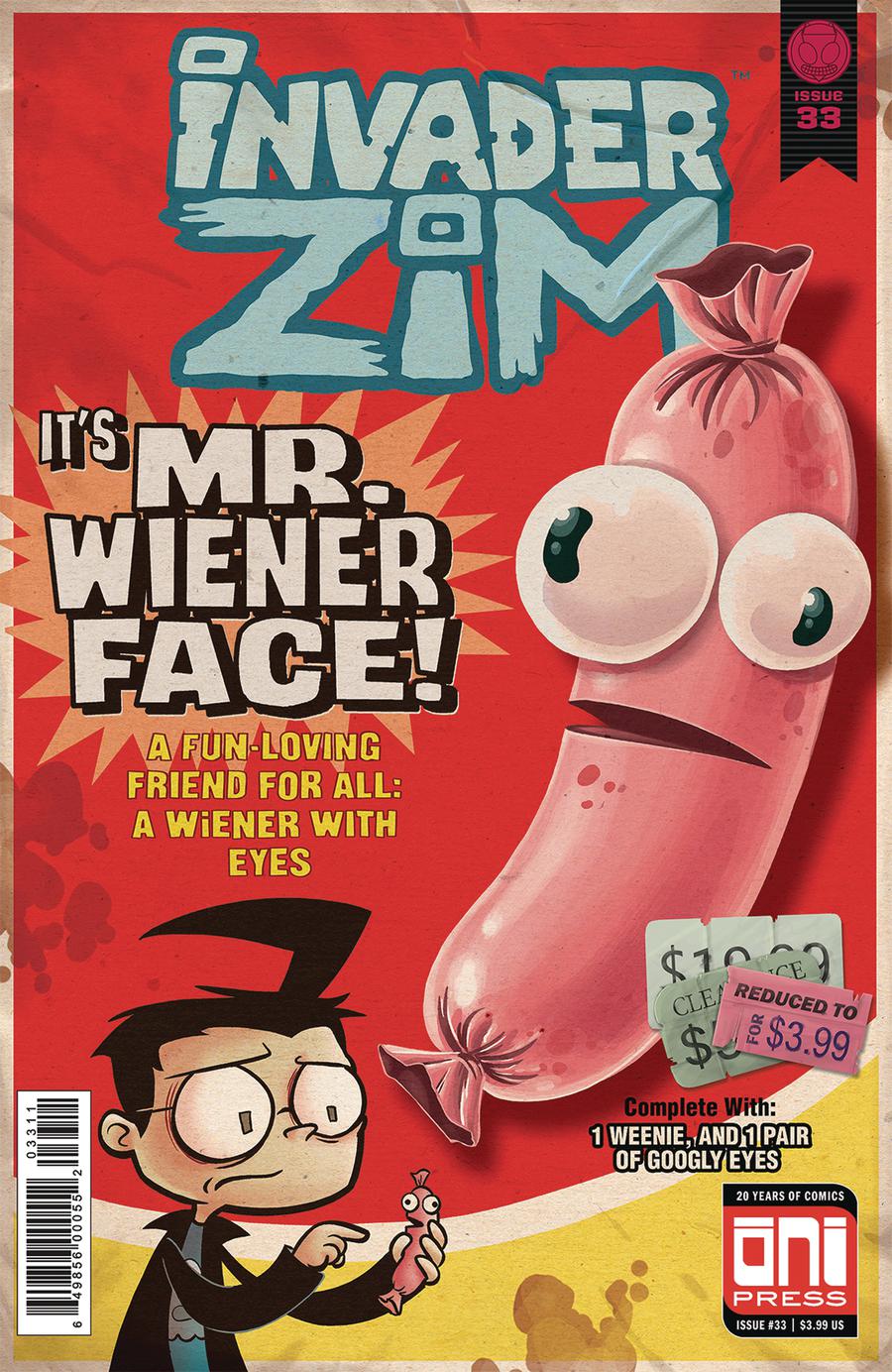 Invader Zim #33 Cover A Regular Fred Stresing Cover