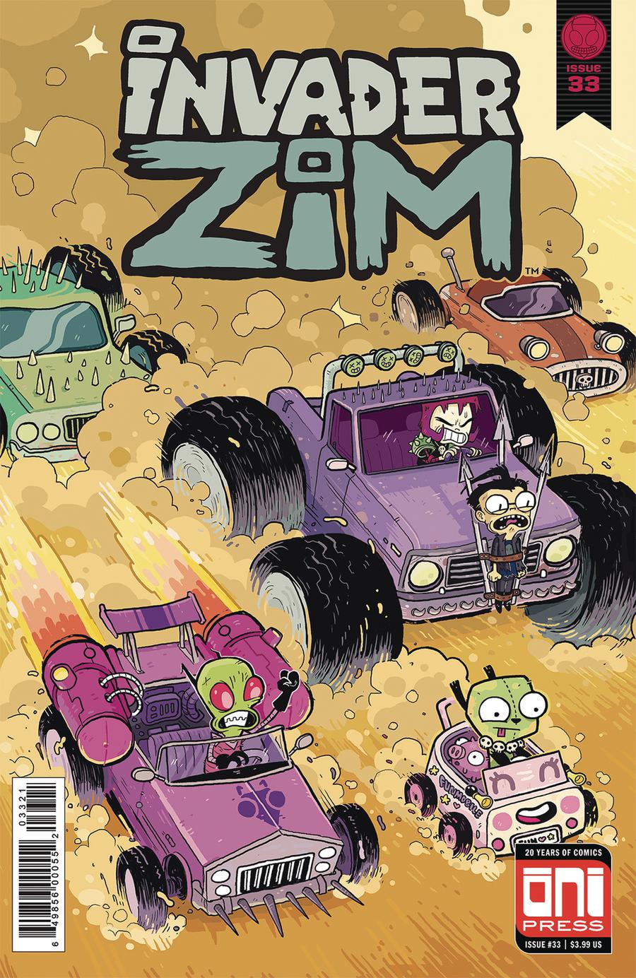 Invader Zim #33 Cover B Variant Tait Howard Cover