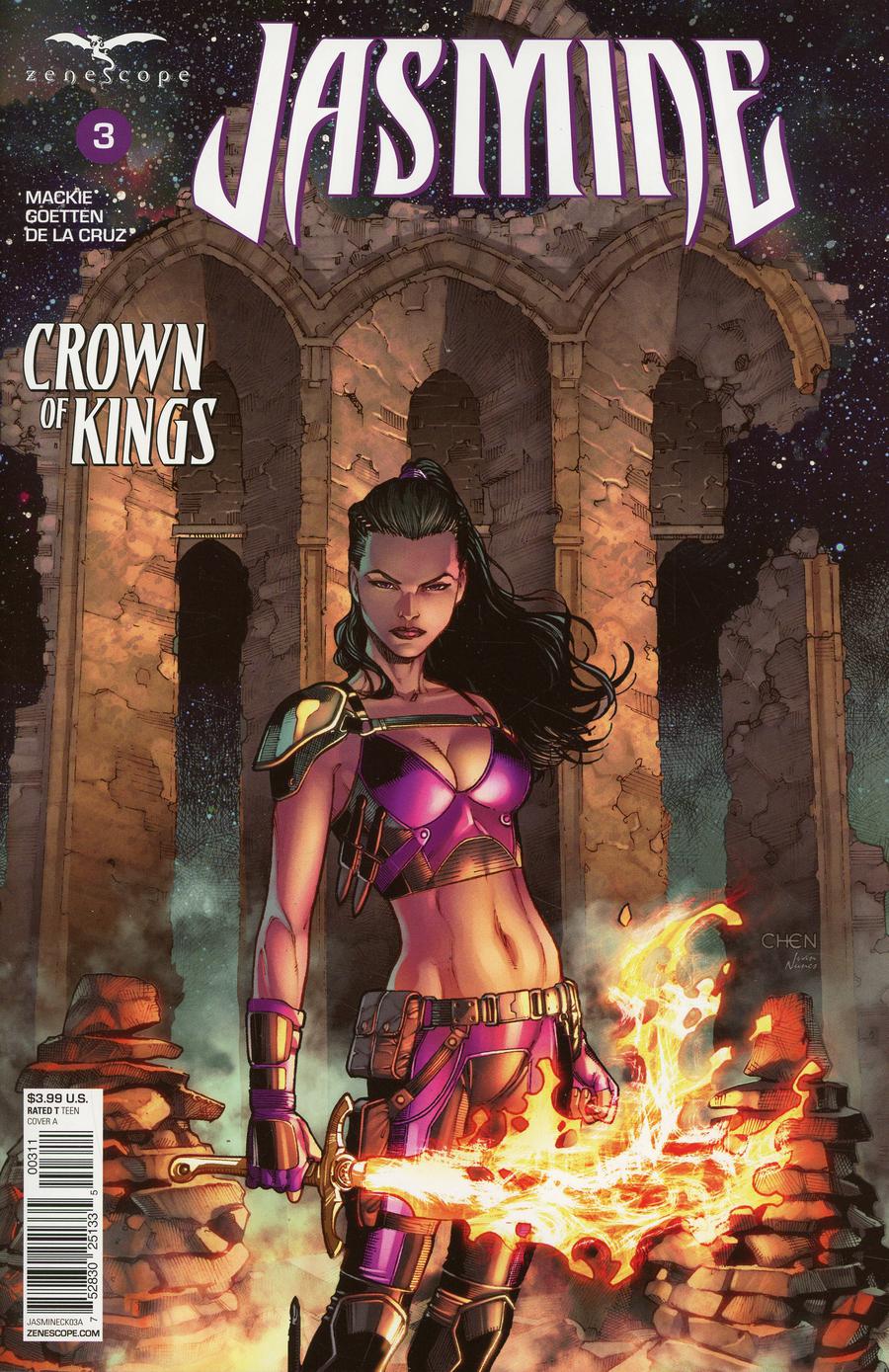 Grimm Fairy Tales Presents Jasmine Crown Of Kings #3 Cover A Sean Chen