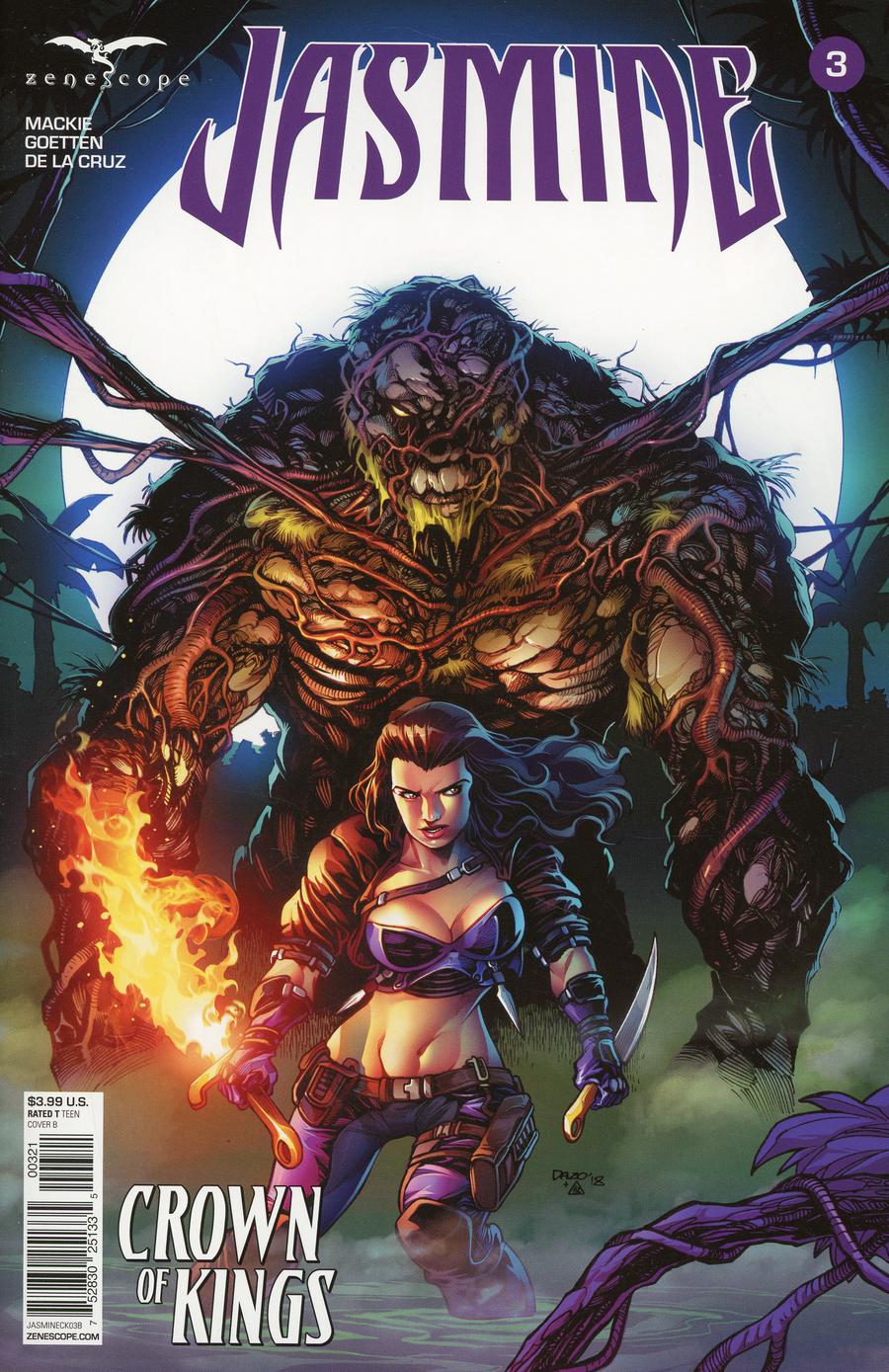 Grimm Fairy Tales Presents Jasmine Crown Of Kings #3 Cover B Bong Dazo