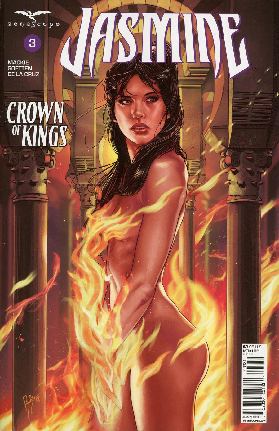 Grimm Fairy Tales Presents Jasmine Crown Of Kings #3 Cover C Ruiz Burgos