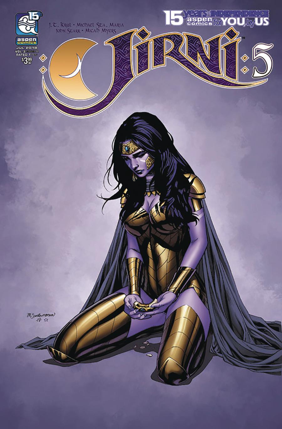 Jirni Vol 3 #5 Cover A Regular Michael Santamaria Cover