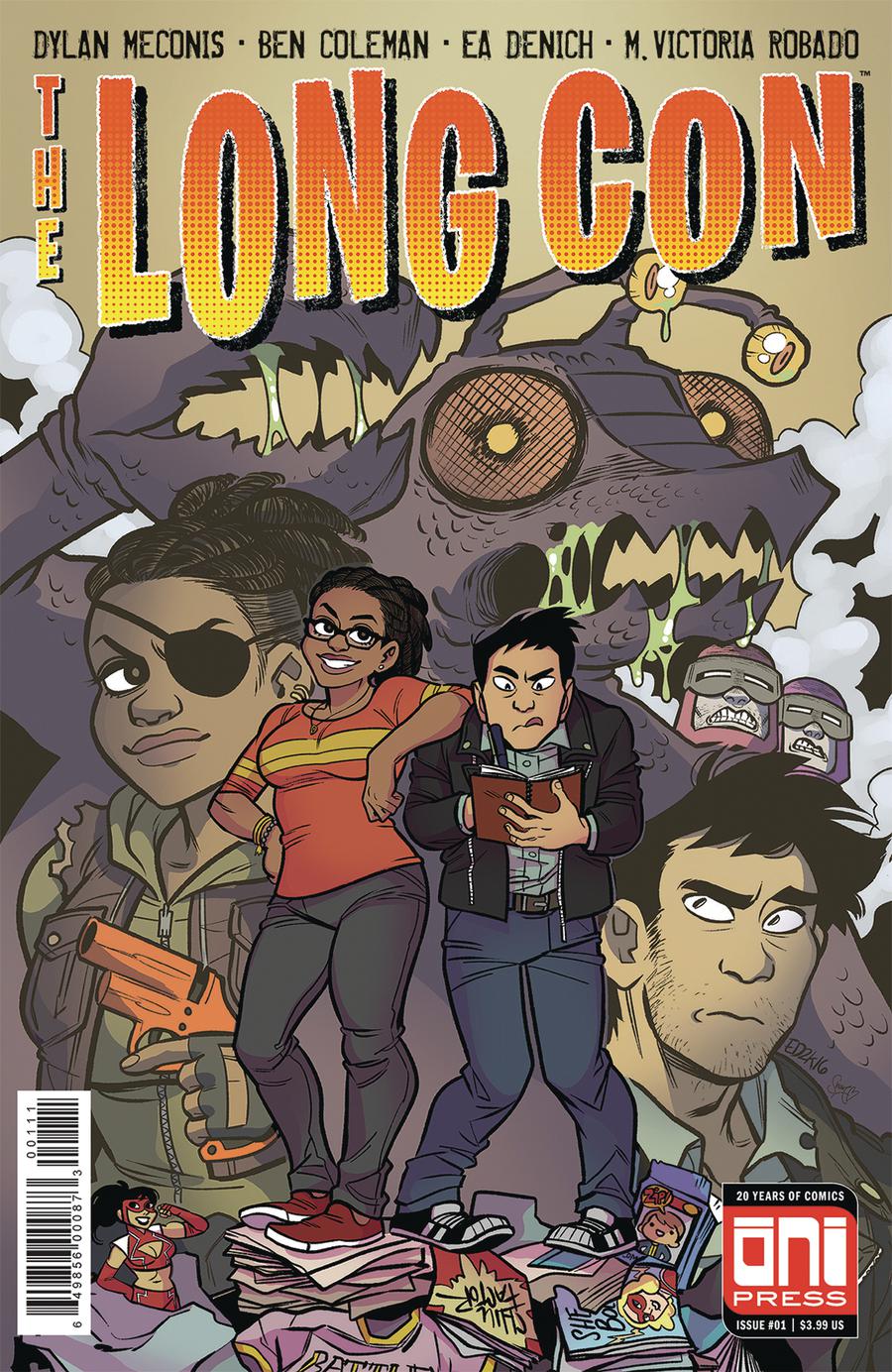 Long Con #1 Cover A 1st Ptg Regular Emilee Denich Cover