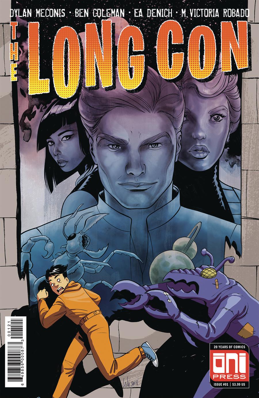 Long Con #1 Cover B Variant Leila Del Duca Cover