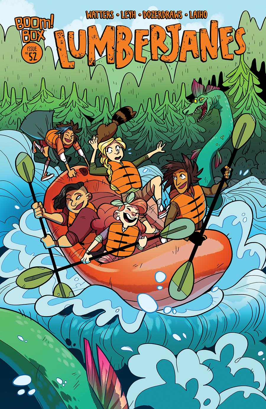 Lumberjanes #52 Cover B Variant Dozerdraws Subscription Cover