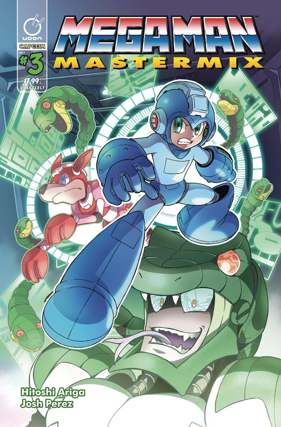 Mega Man Mastermix #3 Cover A Regular Hitoshi Ariga Cover