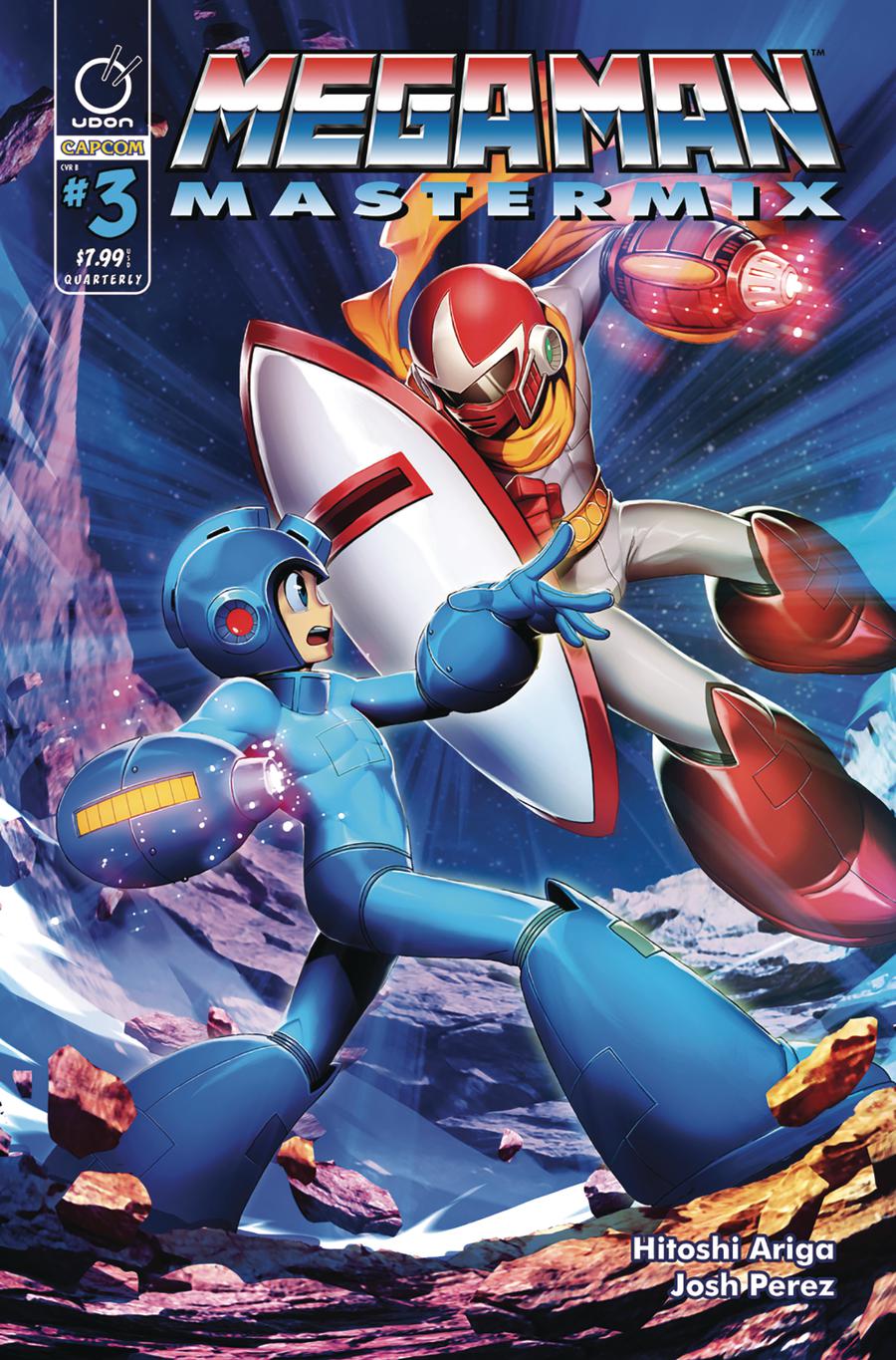 Mega Man Mastermix #3 Cover B Variant Genzoman Cover