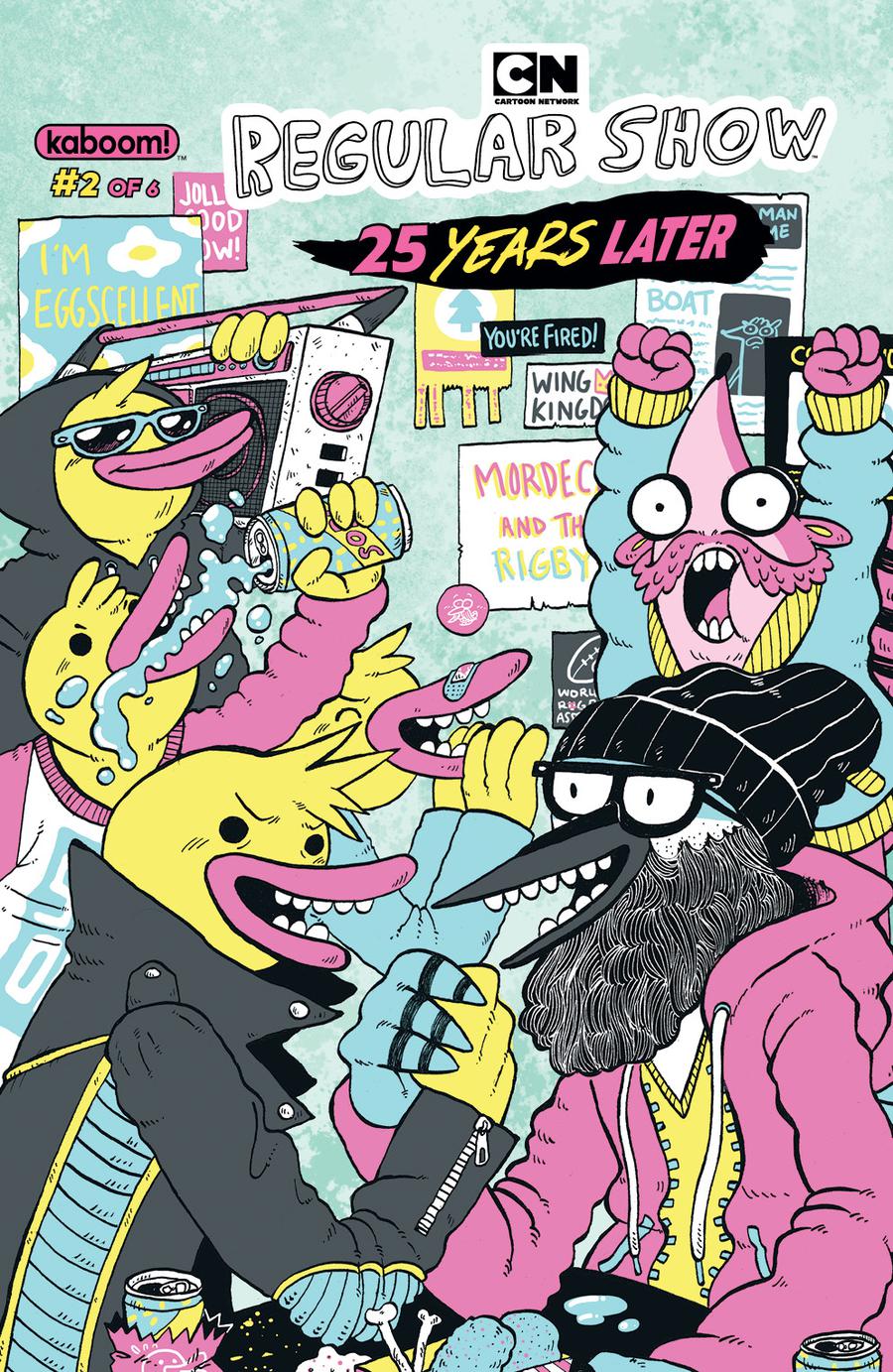 Regular Show 25 Years Later #2 Cover A Regular JK Phan Cover