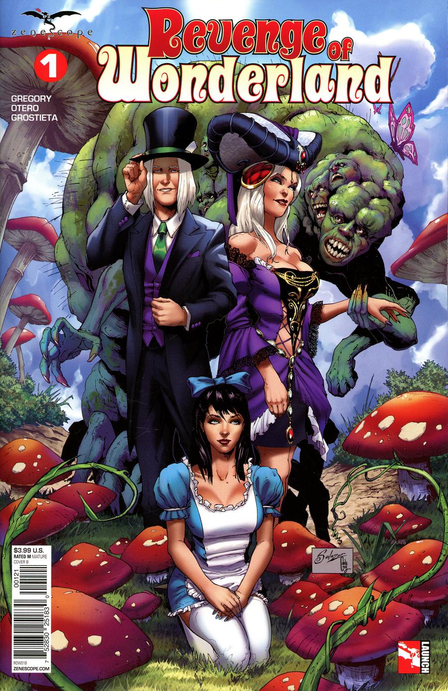 Grimm Fairy Tales Presents Revenge Of Wonderland #1 Cover B Edgar Salazar