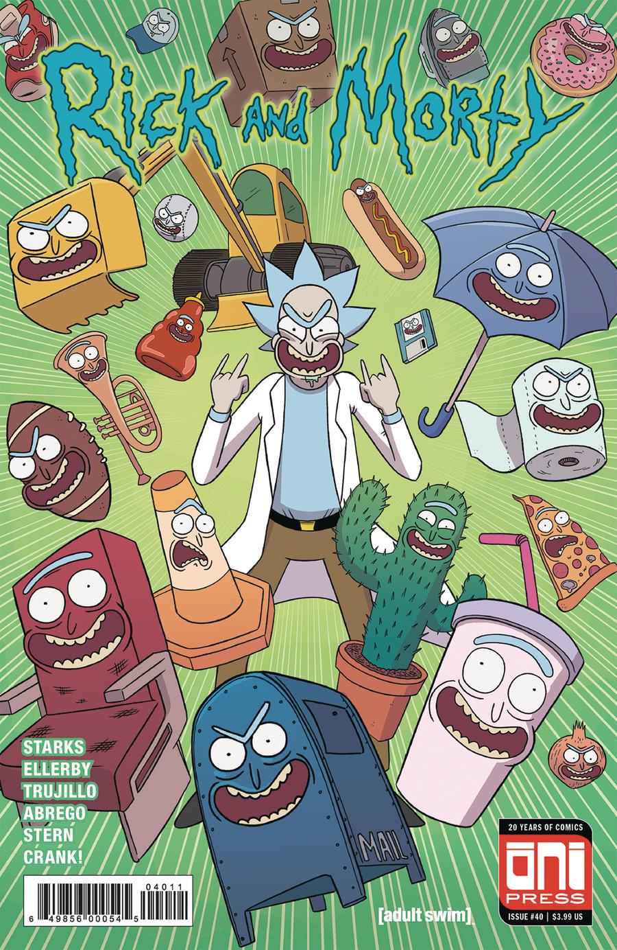 Rick And Morty #40 Cover A Regular Marc Ellerby & Sarah Stern Cover