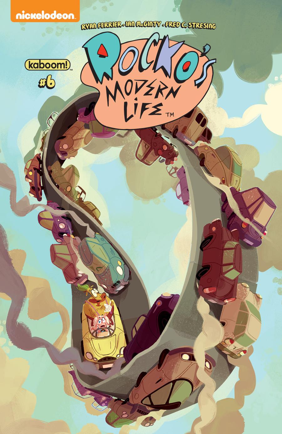 Rockos Modern Life Vol 2 #6 Cover A Regular Jorge Monlongo Cover