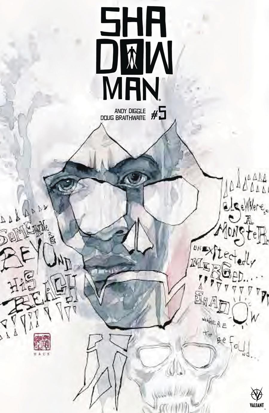 Shadowman Vol 5 #5 Cover B Variant David Mack Cover