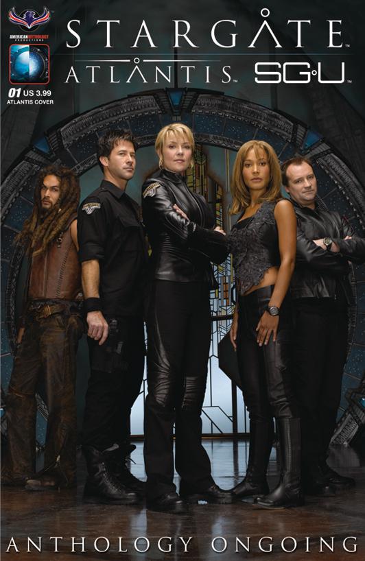 Stargate Atlantis Stargate Universe Anthology #1 Cover B Variant Stargate Atlantis Photo Cover