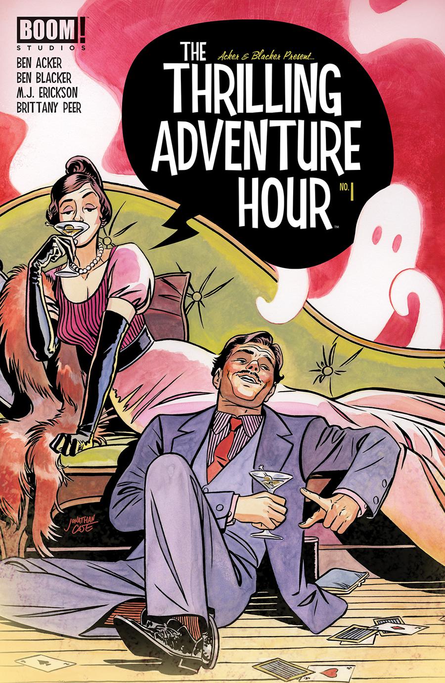 Thrilling Adventure Hour #1 Cover A Regular Jonathan Case Cover