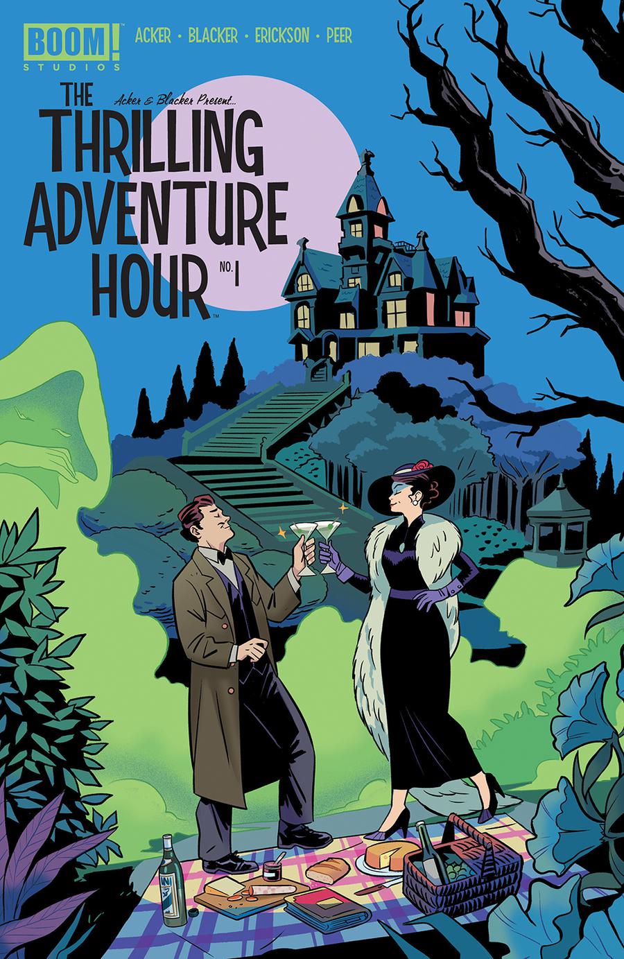 Thrilling Adventure Hour #1 Cover B Variant Natacha Bustos Subscription Cover