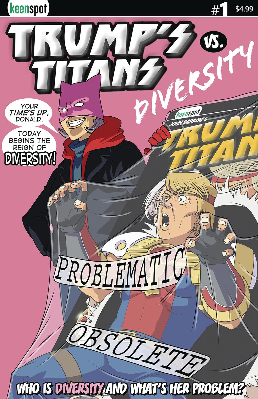 Trumps Titans vs Diversity #1 Cover A Regular Shawn Remulac Cover