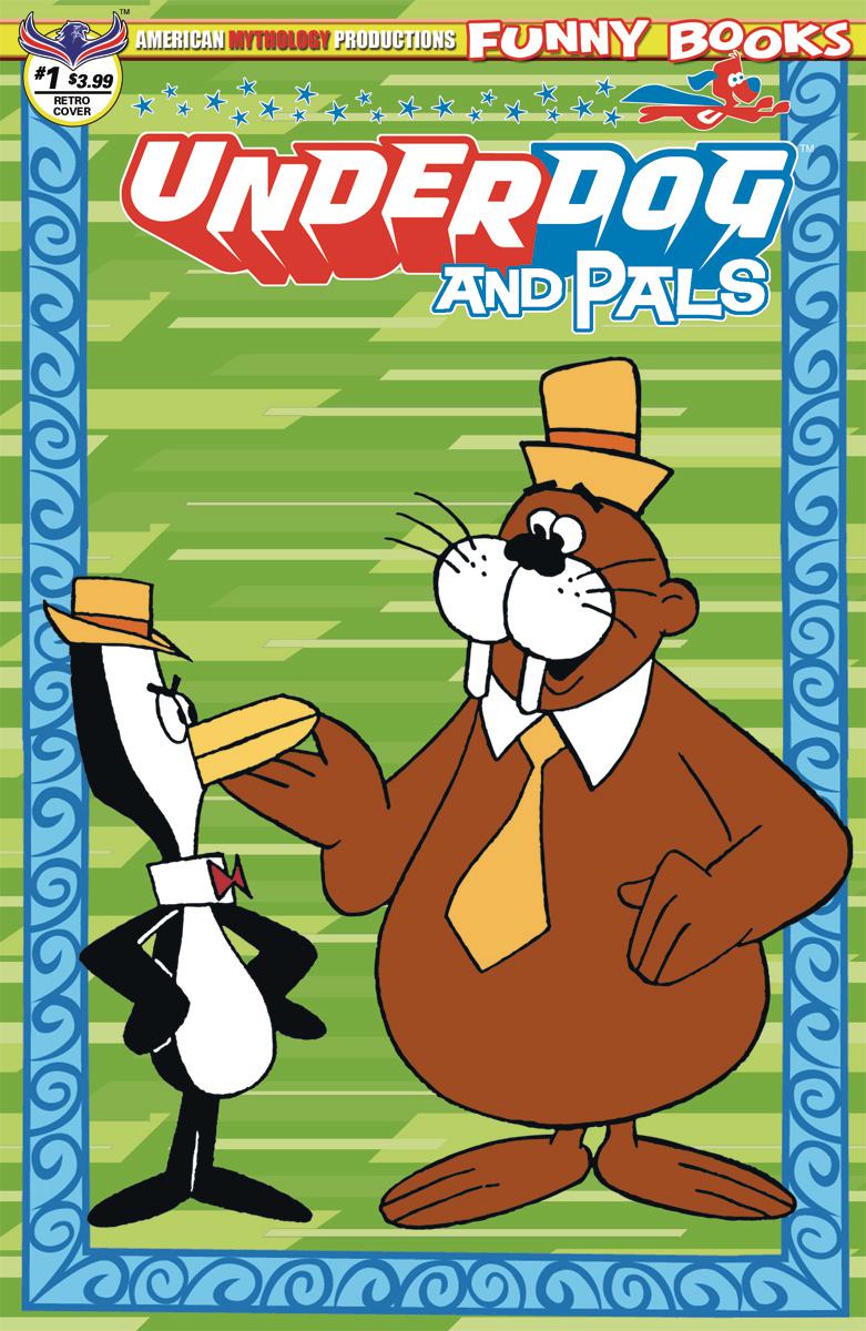 Underdog & Pals #1 Cover C Variant Flashback Animation Limited Edition Cover