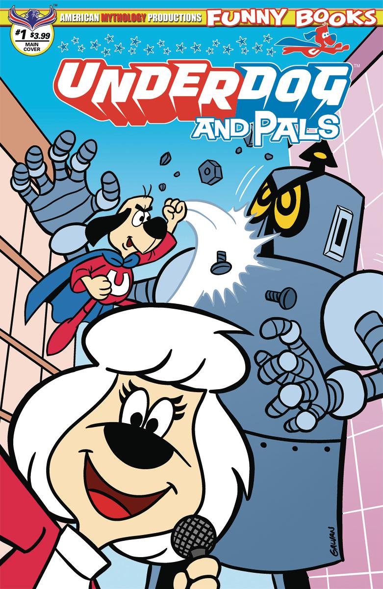 Underdog & Pals #1 Cover A Regular Bill Galvan Selfie Cover