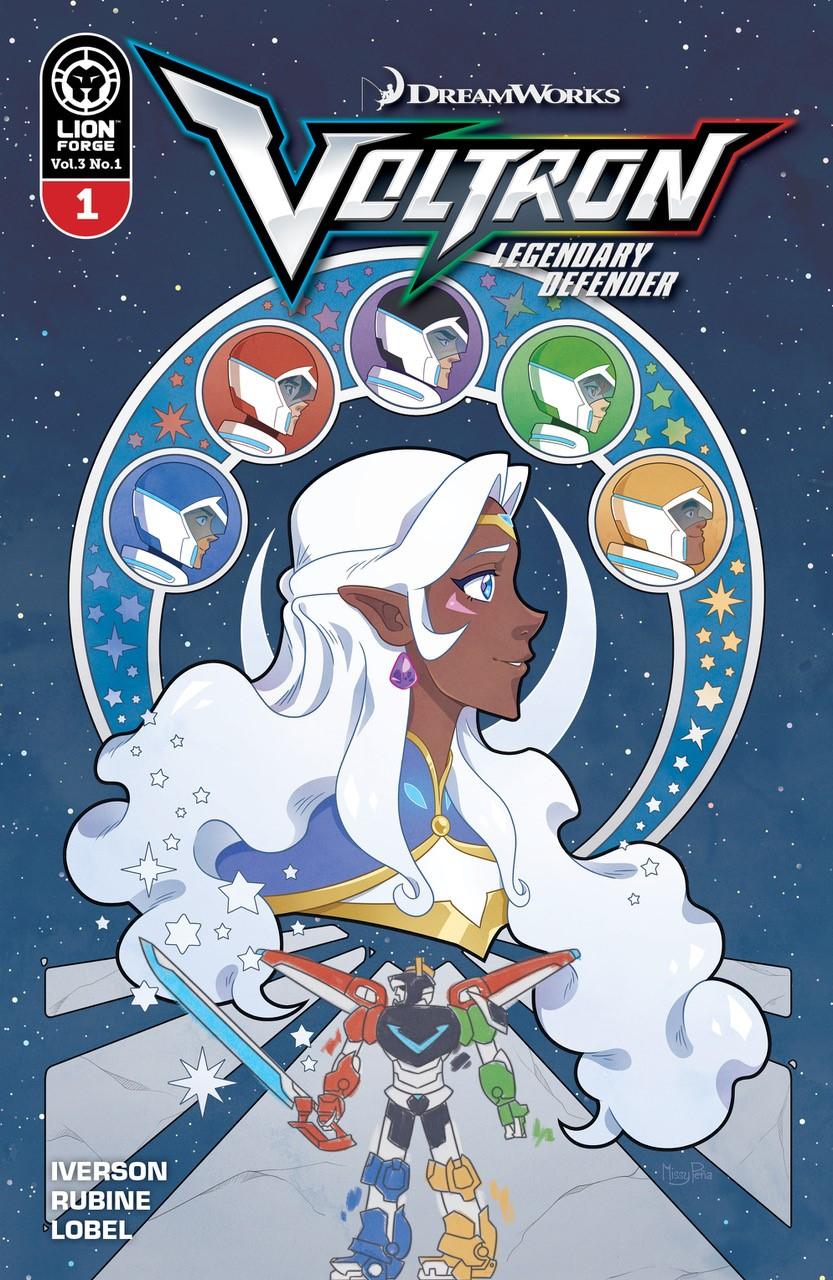 Voltron Legendary Defender Vol 3 #1 Cover B Variant Missy Pena Cover