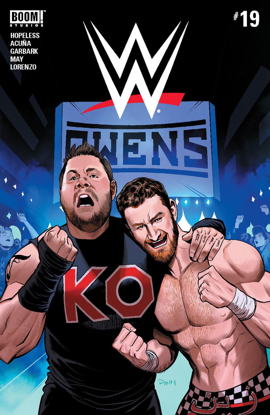 WWE #19 Cover A Regular Dan Mora Cover