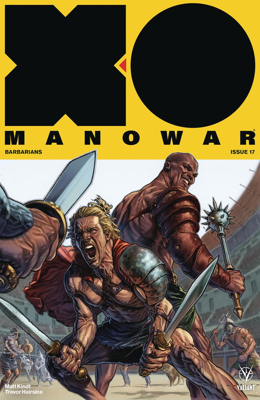 X-O Manowar Vol 4 #17 Cover A Regular Lewis Larosa Cover