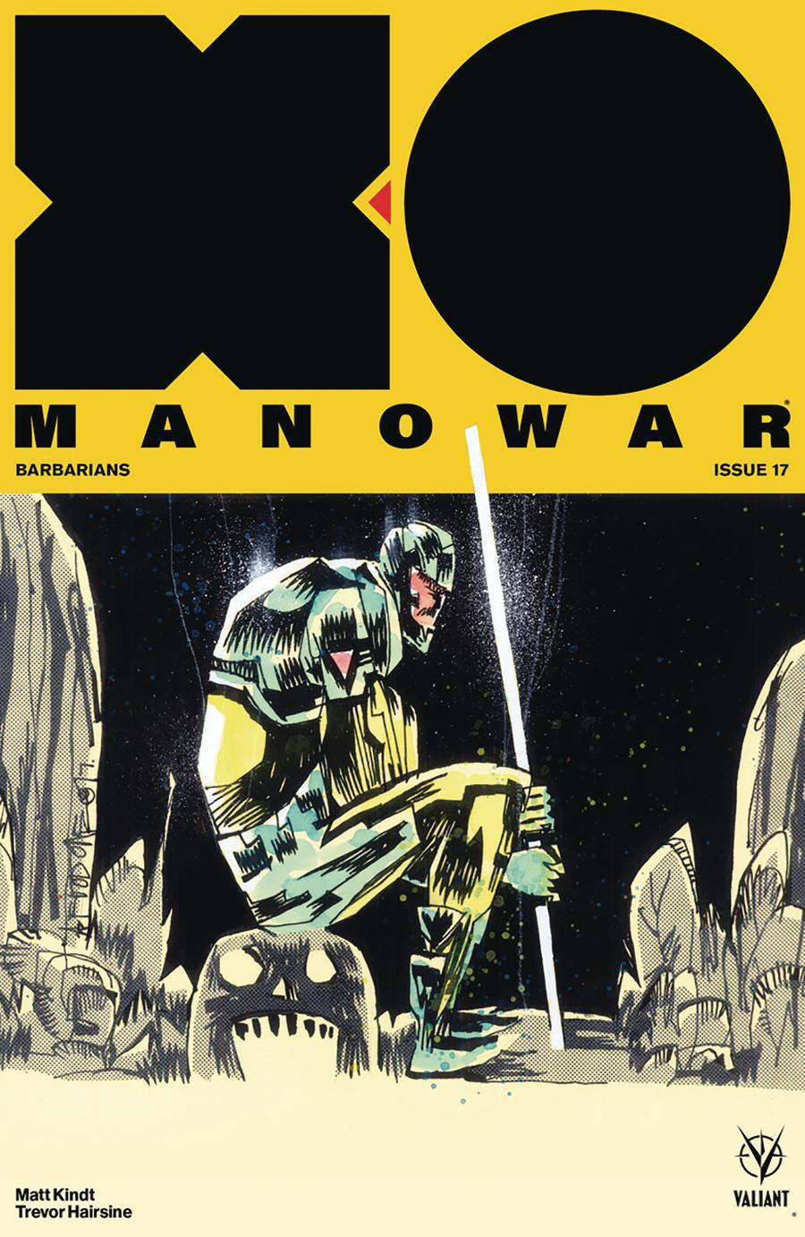 X-O Manowar Vol 4 #17 Cover B Variant Jim Mahfood Cover