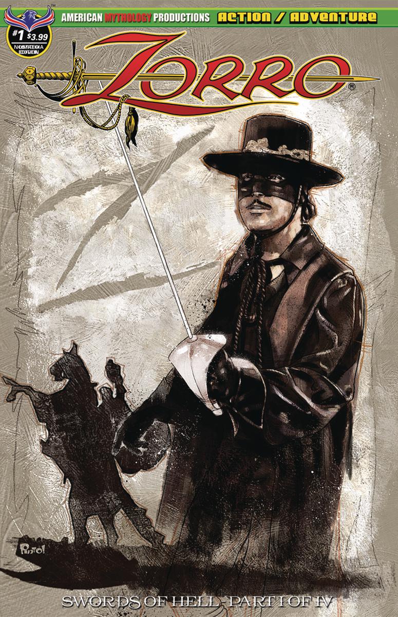 Zorro Swords Of Hell #1 Cover C Variant Jon Pinto Classic Nostalgia Cover