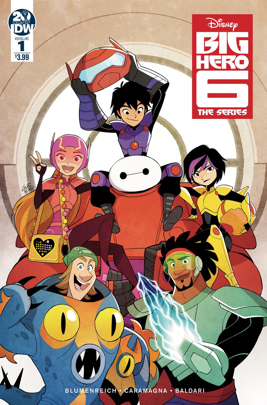 Big Hero 6 The Series #1 Cover A Regular Gurihiru Cover