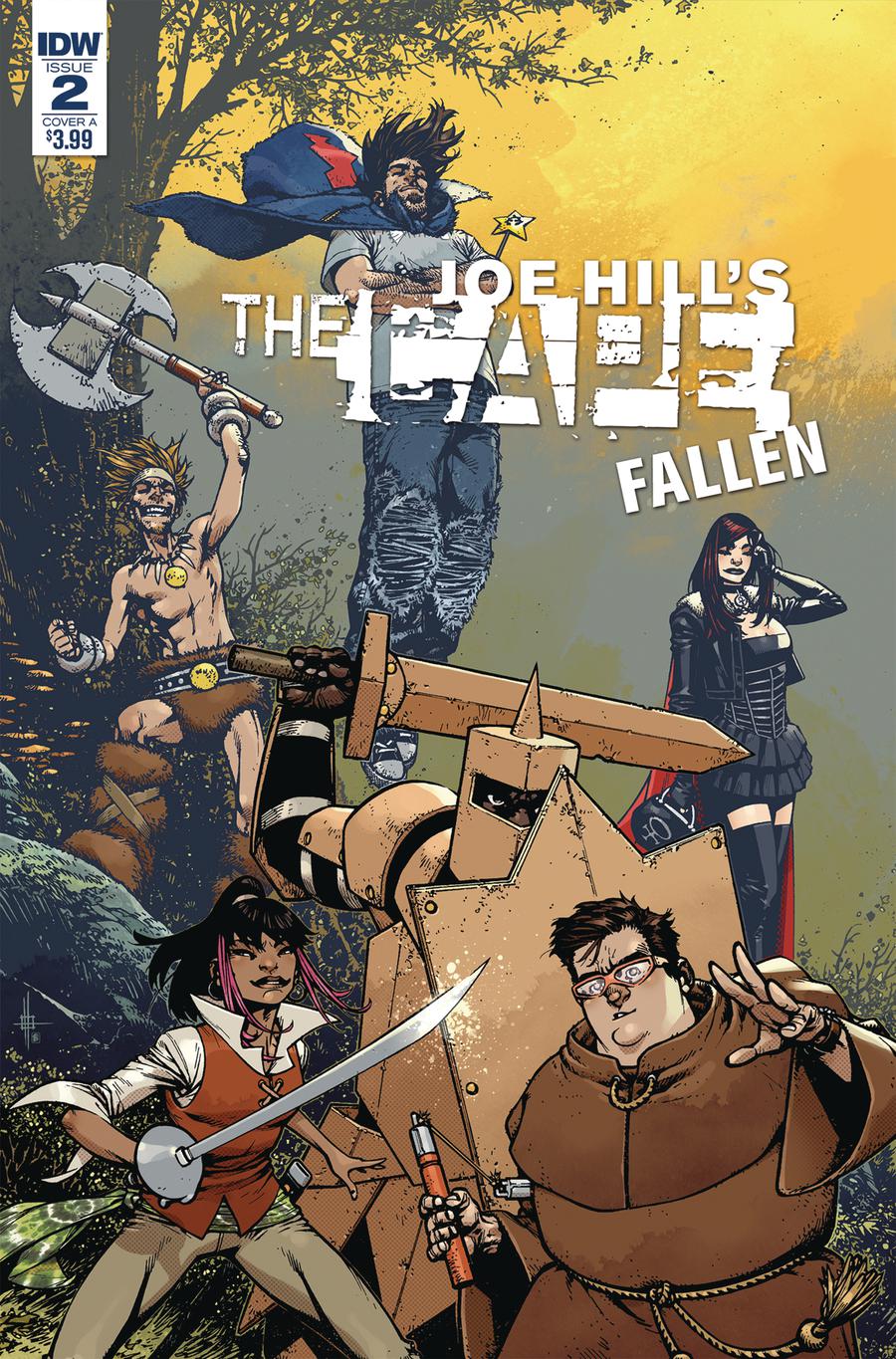 Joe Hills The Cape Fallen #2 Cover A Regular Zach Howard & Nelson Daniel Cover