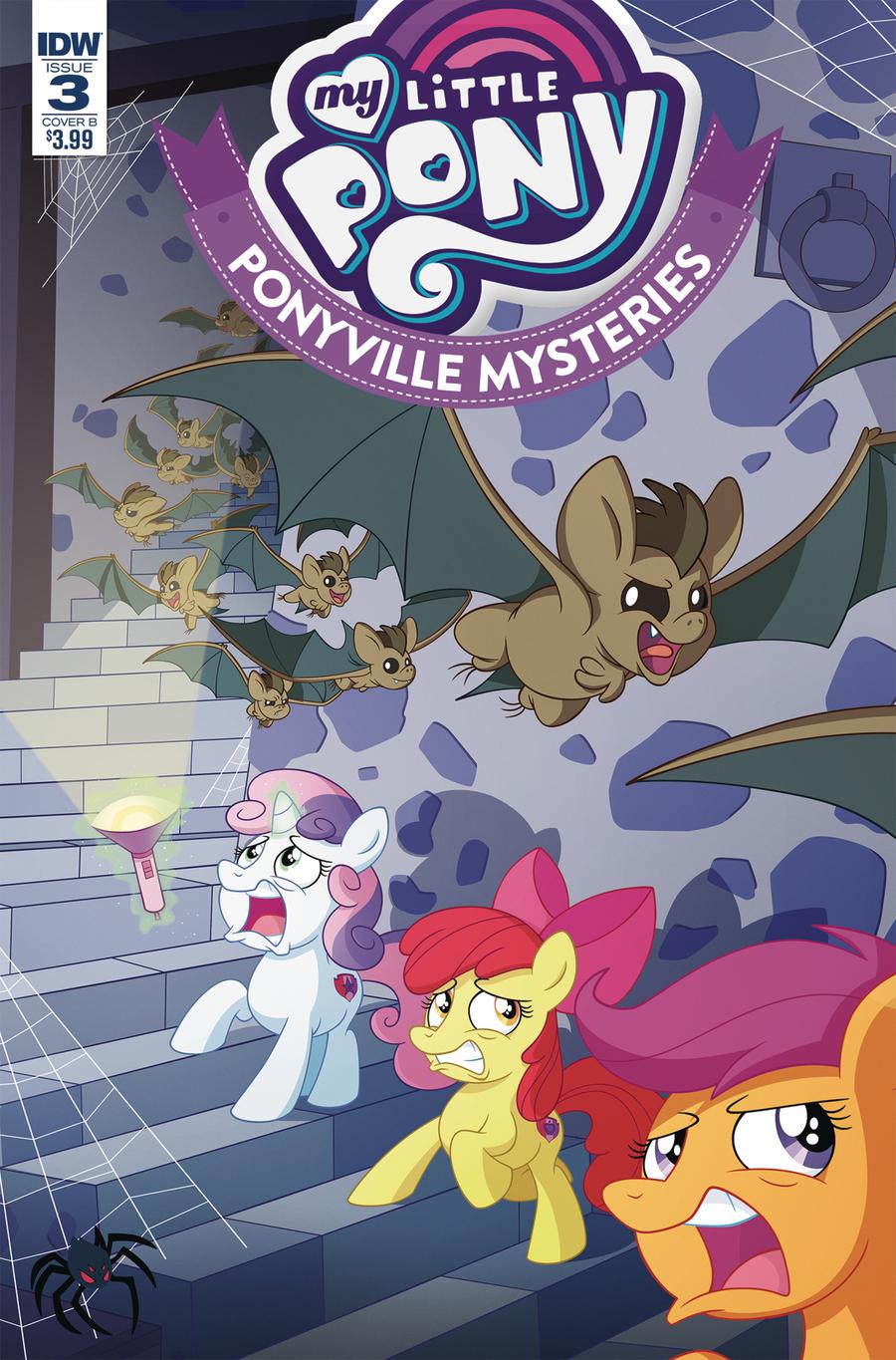 My Little Pony Ponyville Mysteries #3 Cover B Variant Philip Murphy Cover