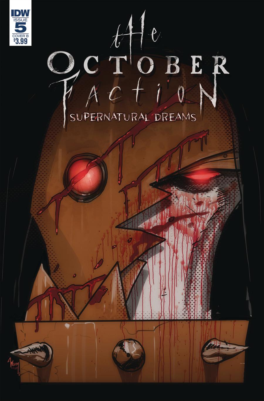 October Faction Supernatural Dreams #5 Cover B Variant Damien Worm Cover