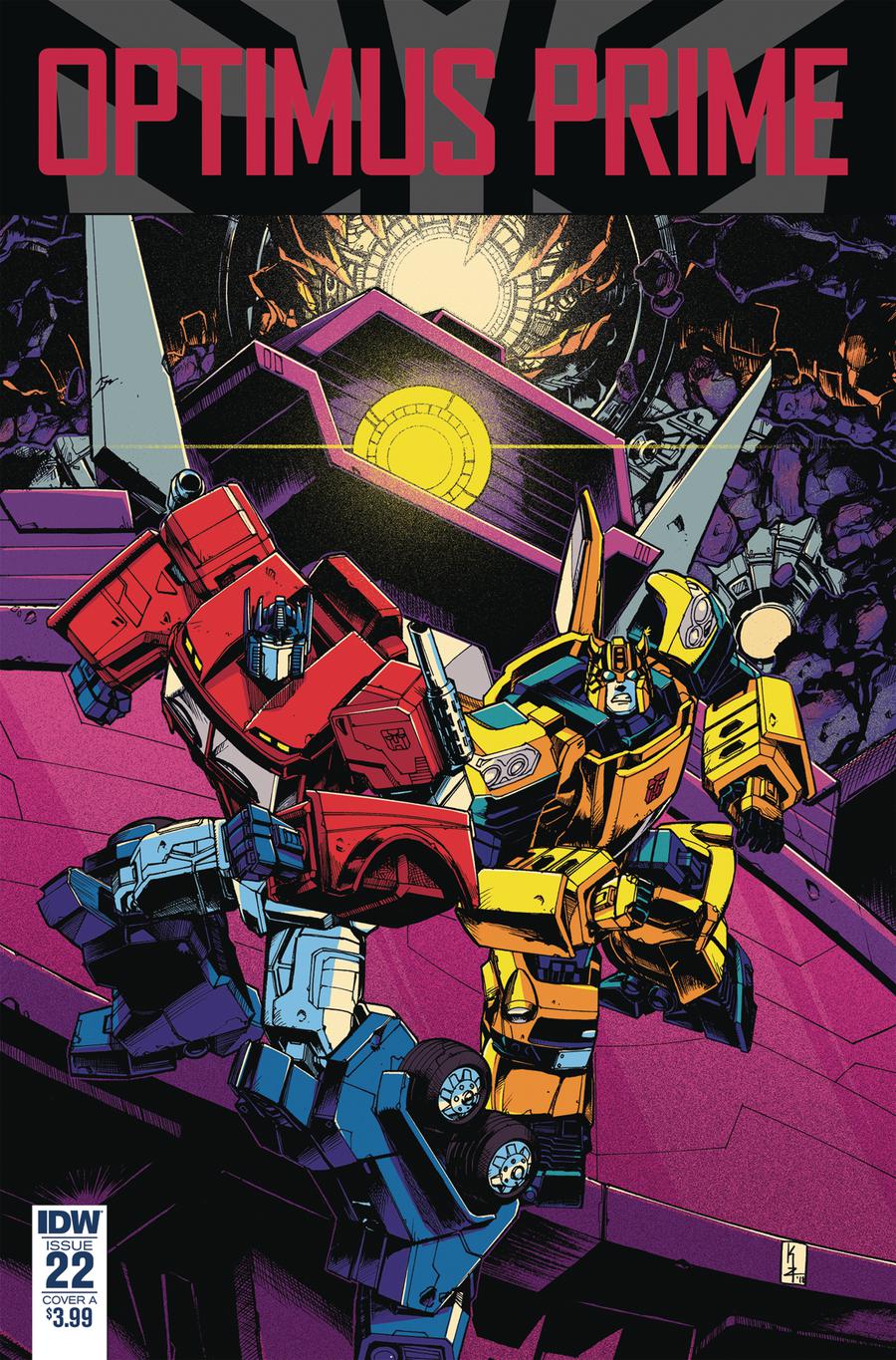 Optimus Prime #22 Cover A Regular Kei Zama Cover