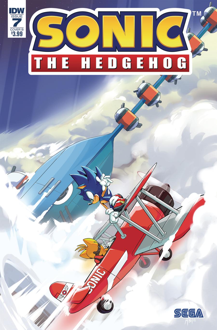 Sonic The Hedgehog Vol 3 #7 Cover B Variant Adam Bryce Thomas Cover