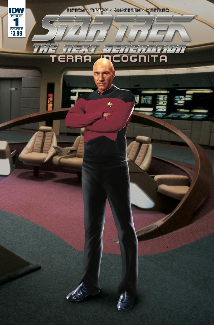 Star Trek The Next Generation Terra Incognita #1 Cover B Variant Photo Cover