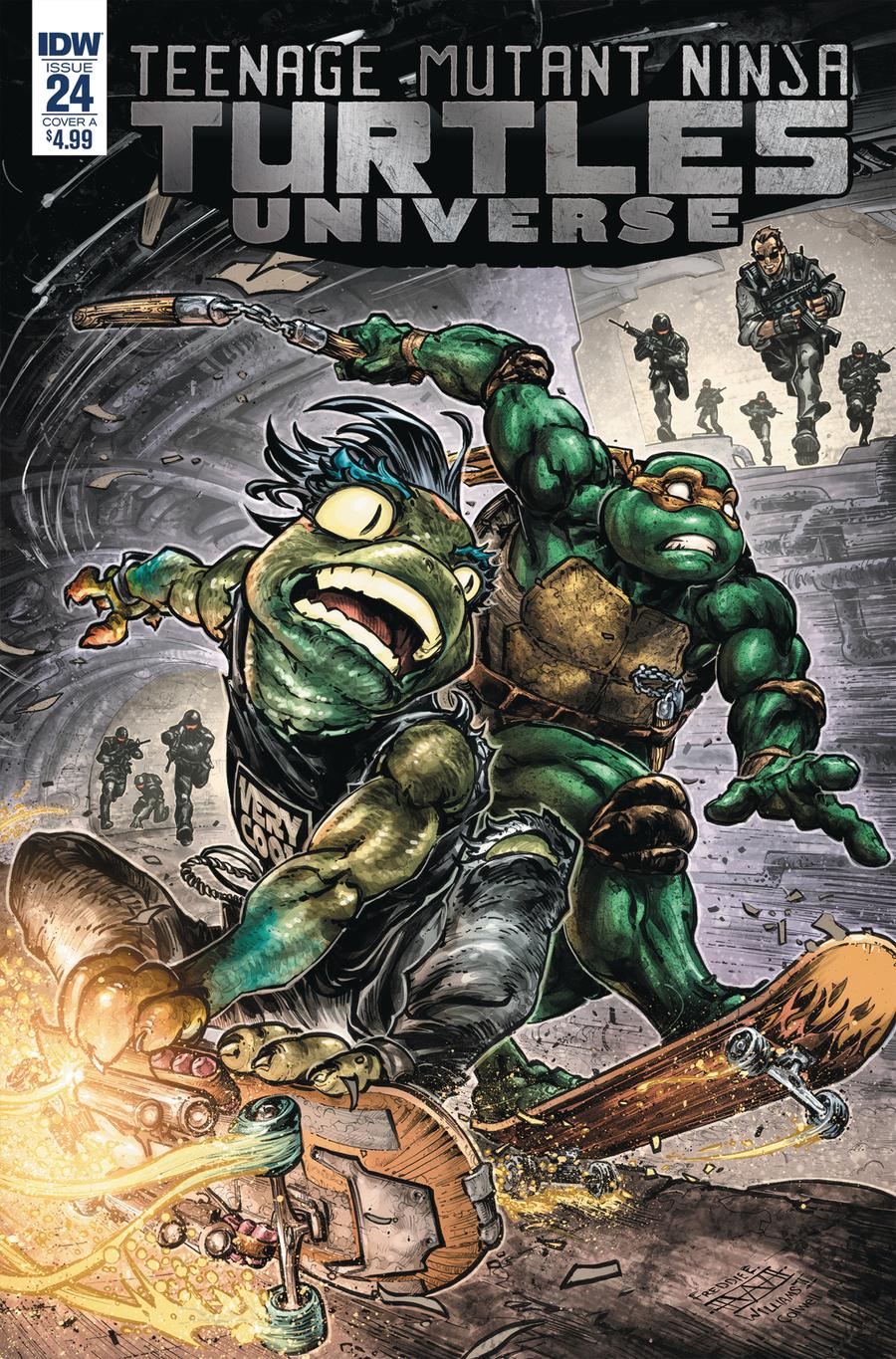 Teenage Mutant Ninja Turtles Universe #24 Cover A Regular Freddie Williams II Cover