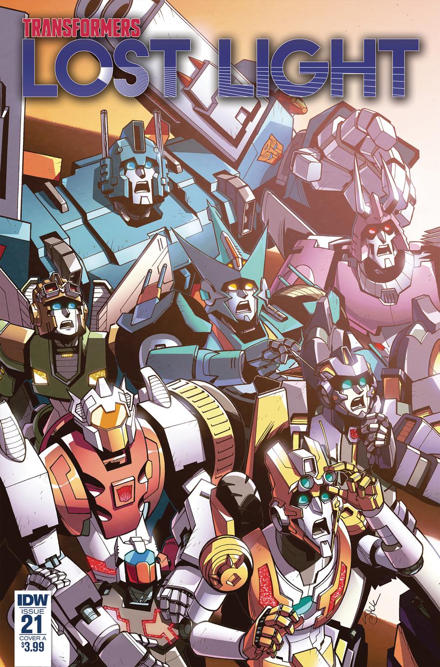 Transformers Lost Light #21 Cover A Regular Jack Lawrence Cover